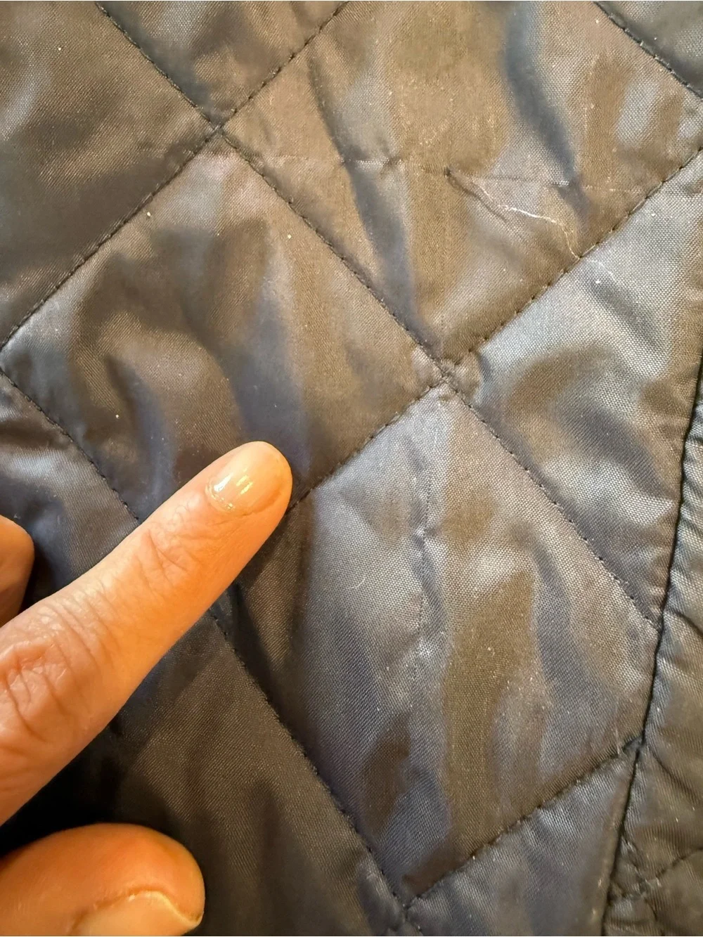 Barbour boys' Liddesdale quilted jacket Sz M